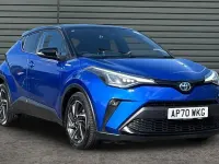 Used Toyota C-HR 122 HP (89 kW) 2020 Blue SUV