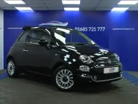 Used Fiat 500C Lounge 69 HP (50 kW) 2019 Black Cabriolet