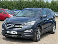 Used Hyundai Santa Fe Premium 197 HP (144 kW) 2013 Blue SUV