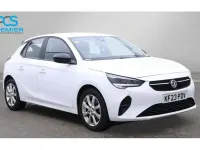 Used Vauxhall Corsa Design Edition 2023 Arctic white (solid paint) Hatchback