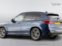 Used BMW X3 M Sport 187 HP (137 kW) 2021 Blue SUV