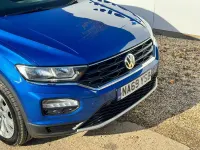 Used VW T-Roc SE 115 HP (84 kW) 2019 Blue SUV