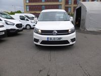 used VW Caddy Maxi C20 2.0 TDI 102 TRENDLINE IN WHITE , ULEZ COMPLIANT , AIR CONDITIONING , P