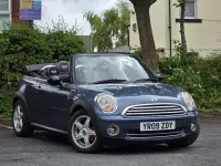 Used Mini Cooper Cabriolet 2009 Blue Cabriolet