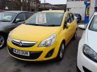 Used Vauxhall Corsa 2013 Yellow Hatchback