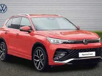 Used VW Tiguan R-line 150 HP (110 kW) 2024 Red SUV