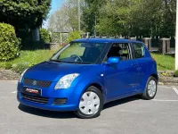 Begagnad Suzuki Swift 92 HK (67 kW) 2010 Blå Halvkombi