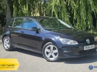 Used VW Golf VII Match 105 HP (77 kW) 2014 Black Hatchback