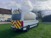 Begagnad Mercedes Sprinter 2019 Vit Van
