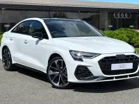 New Audi S3 Black Edition 333 HP (244 kW) 2026 White Sedan