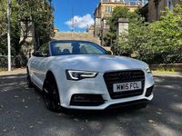 Used Audi A5 Cabriolet S-Line 177 HP (130 kW) 2015 White Cabriolet