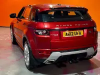 Used Land Rover Range Rover evoque Dynamic 190 HP (139 kW) 2012 Red SUV