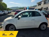 Used Fiat 500 Lounge 2019 White Hatchback