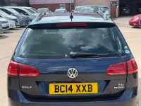 Used VW Golf VII 2014 Blue Estate