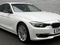 Used BMW 325 Luxury Line 2014 White Sedan
