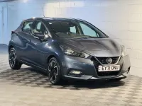 Używany Nissan Micra Acenta 92 KM (67 kW) 2021 Szary Hatchback