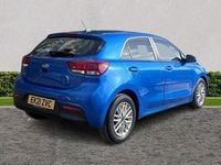 Used Kia Rio 2021 Blue Hatchback