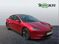 Used Tesla Model 3 Long Range AWD 366 kW (498 HP) 2024 Red Sedan