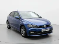 Used VW Polo R-line 2021 Blue Hatchback