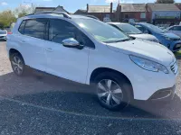 Używany Peugeot 2008 Allure 115 KM (84 kW) 2014 Biały SUV
