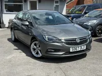 Used Vauxhall Astra SRi 150 HP (110 kW) 2017 Grey Hatchback