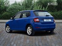 Used Skoda Fabia SE 58 HP (42 kW) 2020 Blue Hatchback