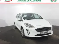 Used Ford Fiesta Zetec 101 HP (74 kW) 2019 White Hatchback
