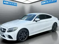 Used Mercedes C200 AMG Line Premium 2018 White Coupe