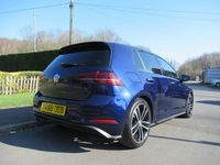 Used VW Golf VII GTD 184 HP (135 kW) 2018 Blue Hatchback