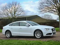 Begagnad Audi A5 Sportback Design 225 HK (165 kW) 2015 Vit Halvkombi