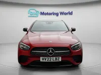 Used Mercedes E300 AMG line 2022 Red Sedan