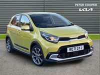 Used Kia Picanto X-Line 65 HP (47 kW) 2021 Green Hatchback