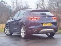 Used Alfa Romeo Stelvio Edizione Speciale 280 HP (205 kW) 2018 Blue SUV
