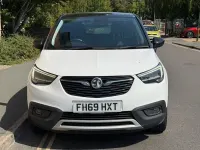 Used Vauxhall Crossland X Elite 130 HP (95 kW) 2019 White SUV