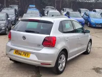 Used VW Polo Match 88 HP (64 kW) 2016 Silver Hatchback