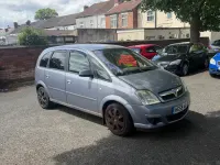 Used Vauxhall Meriva Active 2009 Silver MPV
