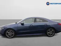 Used Mercedes CLA180 AMG Line Premium 136 HP (100 kW) 2021 Blue Coupe