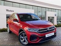 Used VW T-Roc R-line 150 HP (110 kW) 2022 Red SUV