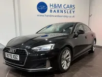 Usado Audi A5 Sportback Sport 190 CV (139 kW) 2020 Negro Utilitario