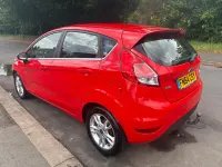 Used Ford Fiesta Zetec 2014 Red Hatchback