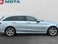 Used Mercedes C220 AMG line 170 HP (125 kW) 2018 Silver Estate
