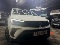 Used Vauxhall Crossland Design Edition 130 HP (95 kW) 2023 White SUV