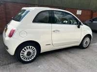 Used Fiat 500 Lounge 69 HP (50 kW) 2012 White Hatchback