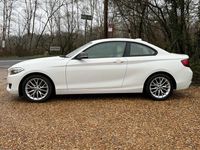 Used BMW 218 143 HP (105 kW) 2014 White Coupe