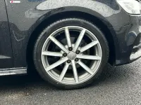Used Audi A3 Black Edition 116 HP (85 kW) 2018 Black Sedan