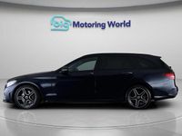 Used Mercedes C300 AMG line 245 HP (180 kW) 2021 Blue Estate