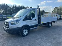 Used Ford Transit 130 HP (95 kW) 2023 Silver/blue Van