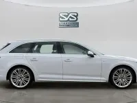 Used Audi A4 S-Line 252 HP (185 kW) 2017 White Estate