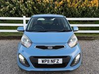 Used Kia Picanto 2011 Blue Hatchback