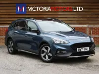 Used Ford Focus Active 120 HP (88 kW) 2021 Blue Estate